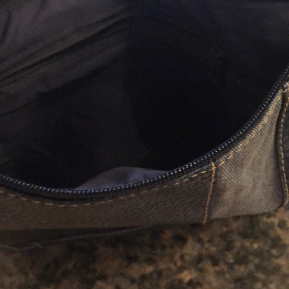 Patchwork Blue Shoulder Bag - image 3